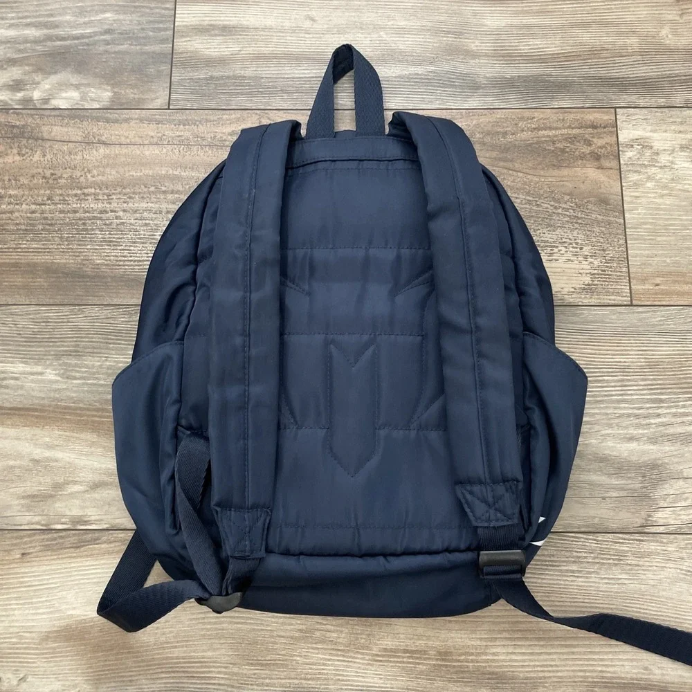 Messi Soccer School Backpack 16in Dark Blue Pockets Men Kids Medium Polyester
